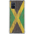 Jamaican Flag Dark Wood Galaxy A71 5G Clear Case