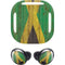 Jamaican Flag Dark Wood Galaxy Buds Pro Skin