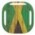 Jamaican Flag Dark Wood Galaxy Buds Pro Skin