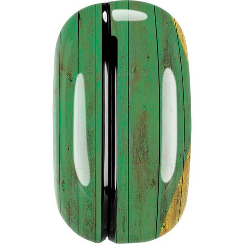 Jamaican Flag Dark Wood Galaxy Buds Pro Skin