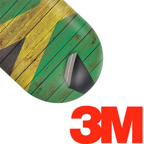 Jamaican Flag Dark Wood Galaxy Buds Skin