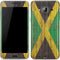 Jamaican Flag Dark Wood Galaxy J3 Skin