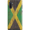 Jamaican Flag Dark Wood Galaxy Note 10 Pro Case