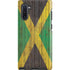 Jamaican Flag Dark Wood Galaxy Note 10 Pro Case