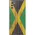 Jamaican Flag Dark Wood Galaxy Note 10 Skin