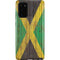 Jamaican Flag Dark Wood Galaxy Note20 5G Pro Case