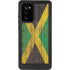 Jamaican Flag Dark Wood Galaxy Note20 5G Waterproof Case