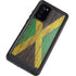 Jamaican Flag Dark Wood Galaxy Note20 5G Waterproof Case