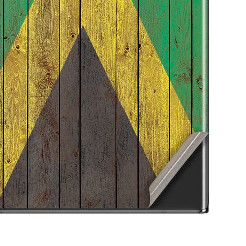 Jamaican Flag Dark Wood Galaxy Note20 Ultra 5G Skin