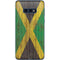 Jamaican Flag Dark Wood Galaxy S10e Skin