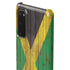 Jamaican Flag Dark Wood Galaxy S20 Lite Case