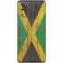 Jamaican Flag Dark Wood Galaxy S20 Skin