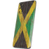 Jamaican Flag Dark Wood Galaxy S20 Skin