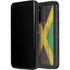 Jamaican Flag Dark Wood Galaxy S20 Waterproof Case
