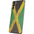Jamaican Flag Dark Wood Galaxy S21 Plus 5G Skin