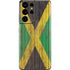 Jamaican Flag Dark Wood Galaxy S21 Ultra 5G Skin