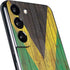Jamaican Flag Dark Wood Galaxy S22 Plus Skin