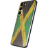 Jamaican Flag Dark Wood Galaxy S22 Skin