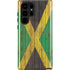 Jamaican Flag Dark Wood Galaxy S22 Ultra Pro Case