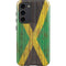 Jamaican Flag Dark Wood Galaxy S23 Plus Pro Case