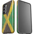 Jamaican Flag Dark Wood Galaxy S23 Plus Pro Case