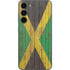 Jamaican Flag Dark Wood Galaxy S23 Plus Skin