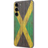 Jamaican Flag Dark Wood Galaxy S23 Plus Skin