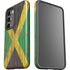 Jamaican Flag Dark Wood Galaxy S23 Pro Case
