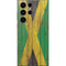 Jamaican Flag Dark Wood Galaxy S23 Ultra Skin
