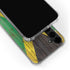 Jamaican Flag Dark Wood Galaxy S24 Plus Clear Case