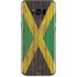 Jamaican Flag Dark Wood Galaxy S8 Plus Skin