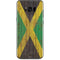 Jamaican Flag Dark Wood Galaxy S8 Skin