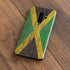 Jamaican Flag Dark Wood Galaxy S9 Plus Skin
