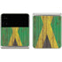 Jamaican Flag Dark Wood Galaxy Z Flip3 5G Skin