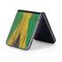 Jamaican Flag Dark Wood Galaxy Z Flip5 5G Skin