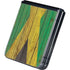Jamaican Flag Dark Wood Galaxy Z Flip5 5G Skin