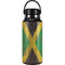Jamaican Flag Dark Wood Hydro Flask 32oz Wide Mouth Skin