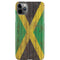 Jamaican Flag Dark Wood iPhone 11 Pro Max Lite Case