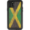 Jamaican Flag Dark Wood iPhone 11 Pro Max Waterproof Case