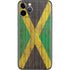 Jamaican Flag Dark Wood iPhone 11 Pro Skin