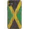 Jamaican Flag Dark Wood iPhone 11 Skin