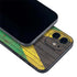 Jamaican Flag Dark Wood iPhone 12 Mini Skin