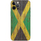 Jamaican Flag Dark Wood iPhone 12 Pro Max Skin