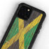 Jamaican Flag Dark Wood iPhone 12 Pro Waterproof Case