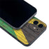 Jamaican Flag Dark Wood iPhone 12 Skin