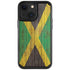 Jamaican Flag Dark Wood iPhone 13 Cargo Case
