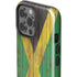 Jamaican Flag Dark Wood iPhone 13 Pro Max Impact Case