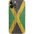 Jamaican Flag Dark Wood iPhone 13 Pro Max Skin