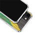 Jamaican Flag Dark Wood iPhone 14 Clear Case