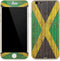 Jamaican Flag Dark Wood iPhone 6/6s Skin
